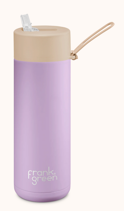 Stainless Steel Ceramic Reusable Bottle |LILAC|- 20 oz