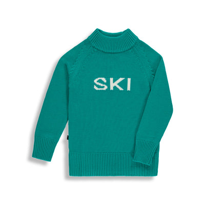 Ski knit |Quetzal Green| Kidz
