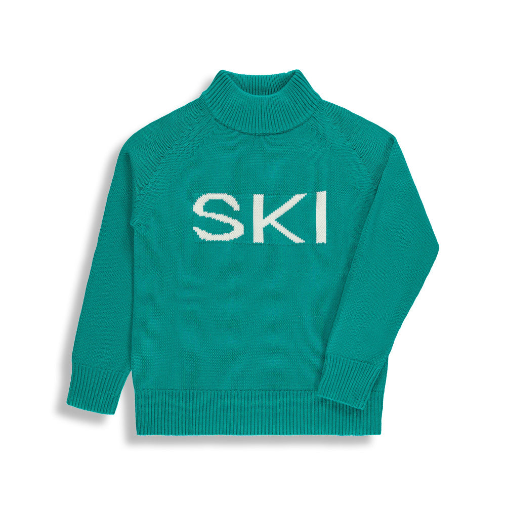 Ski knit |Quetzal Green| Women