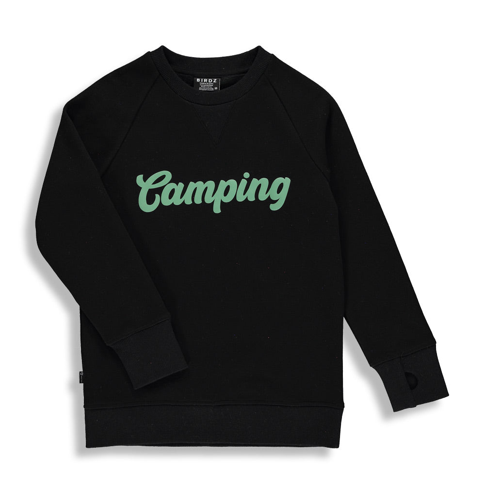 Camping Sweat |Black| Kidz