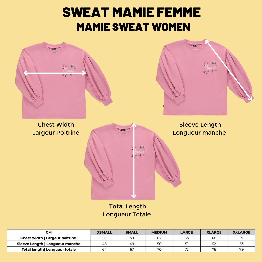 Mother's day, Mamie Sweat |Pink| WOMEN