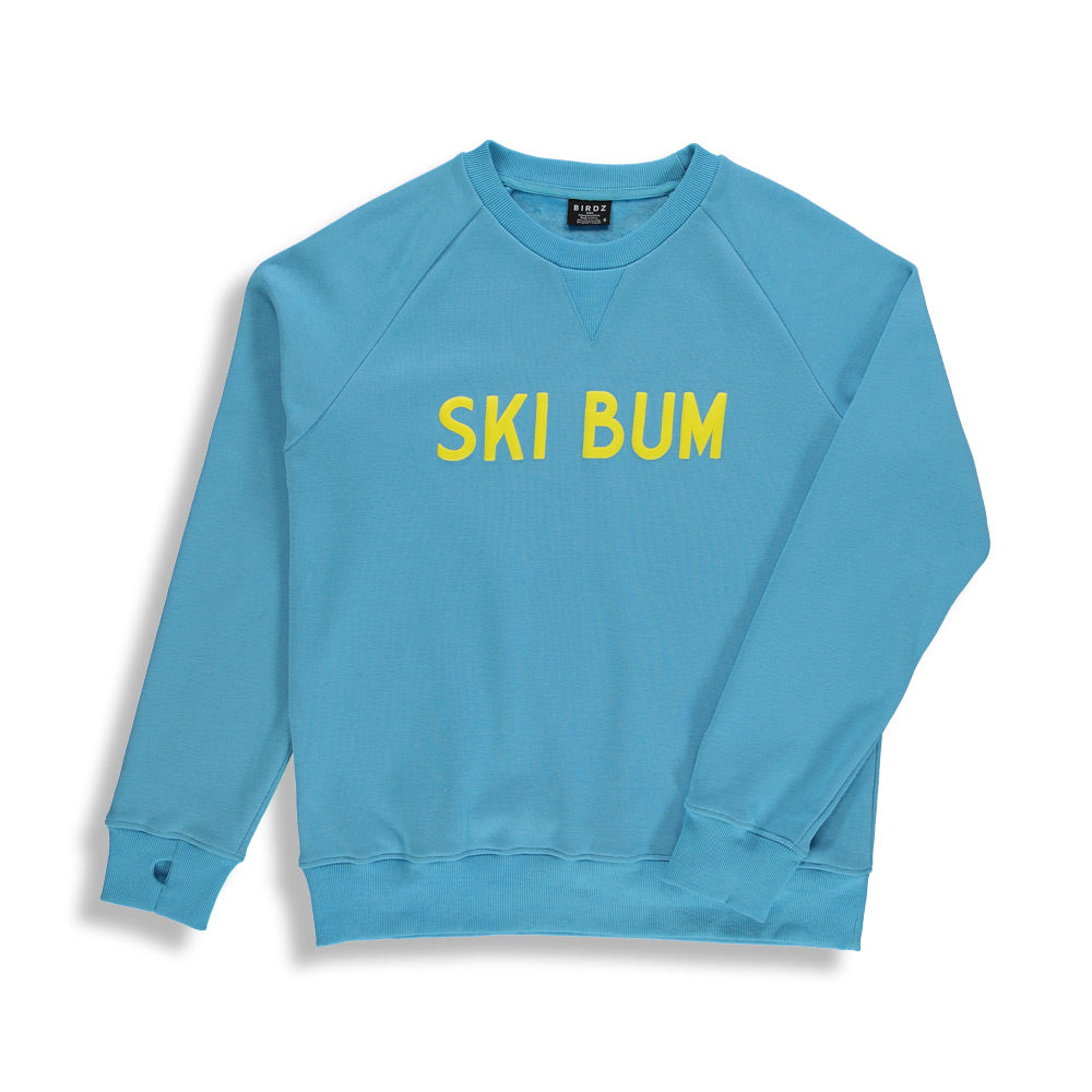 Ski Bum Sweat |Blue and Yellow| Adult
