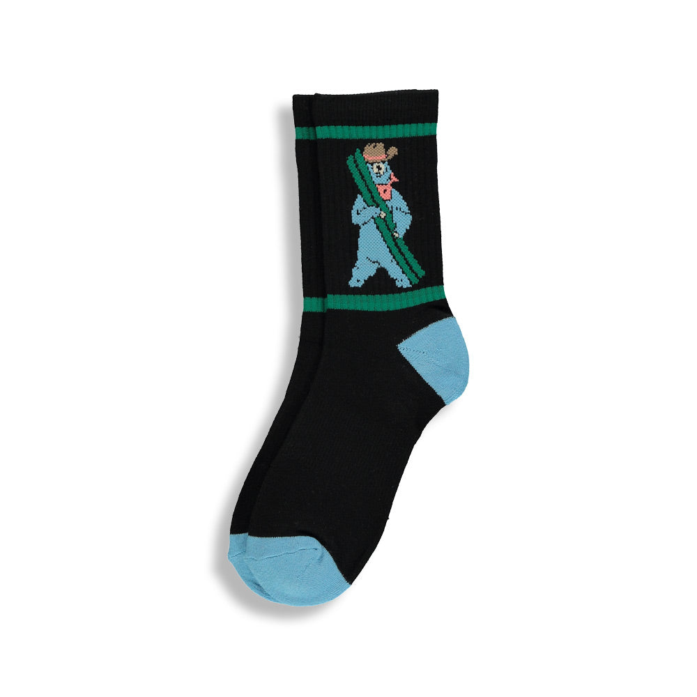 Chaussettes Blue Bear Crew |Noir| Adulte