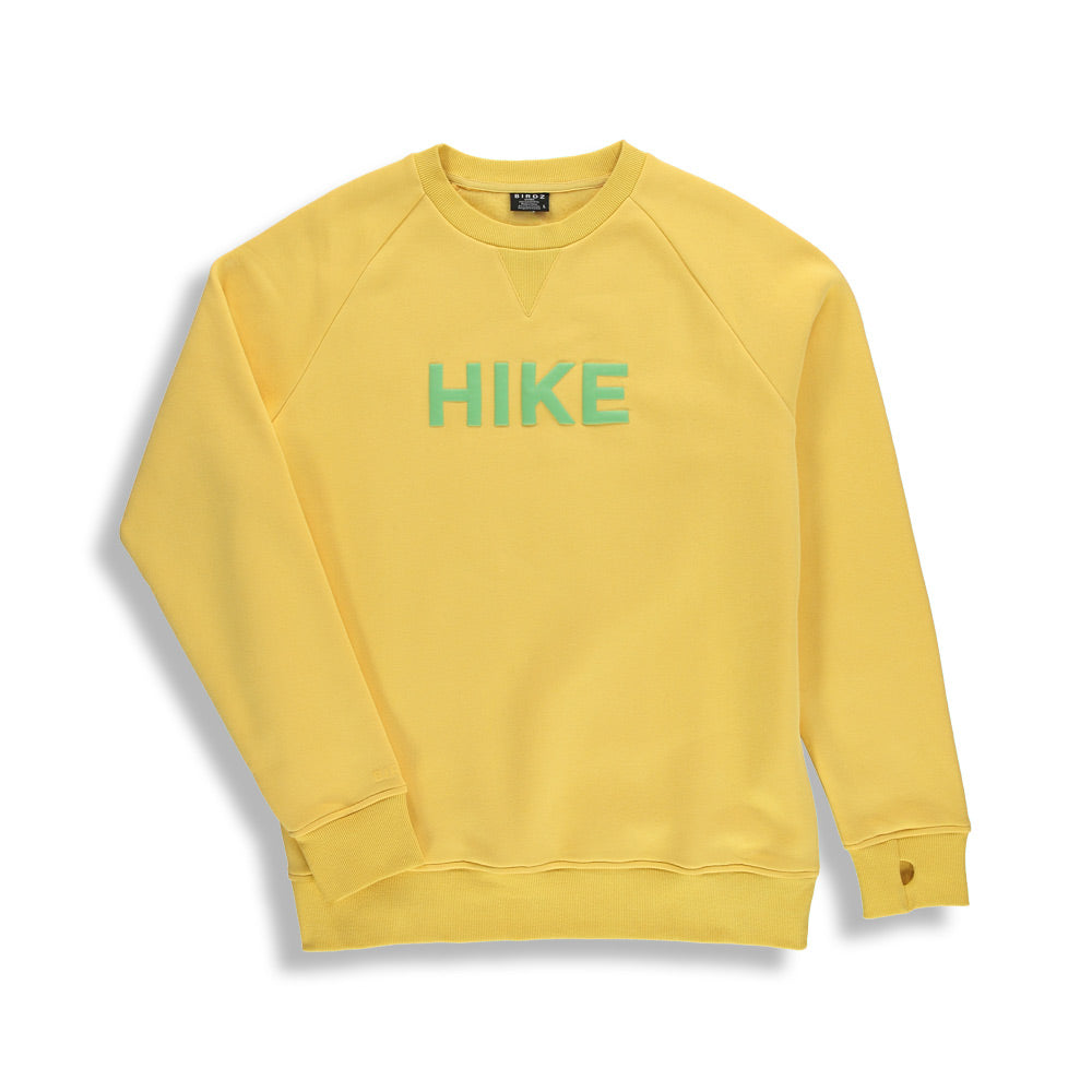 SAMPLE -Hike Crewneck |Pastel Yellow| Adult