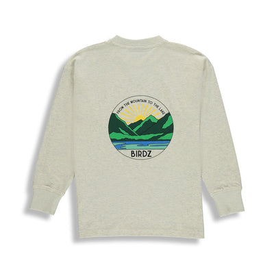 Birdz Logo Longsleeve Tee |Oatmeal| Kidz