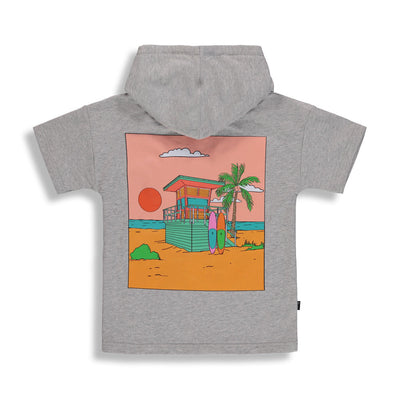 BIRDZ T-Shirt Hoodie |Gris| Enfants