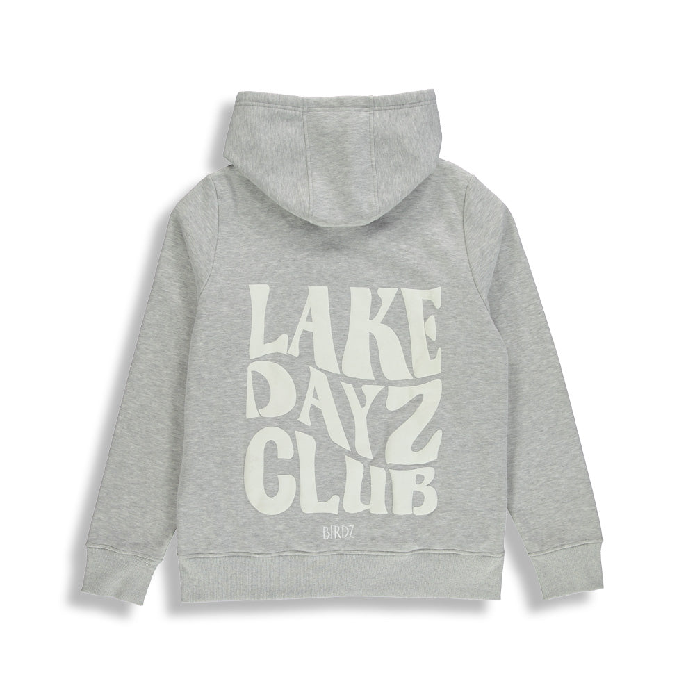 Lake Dayz Club Hoodie Vest |Marl Gray| Adult