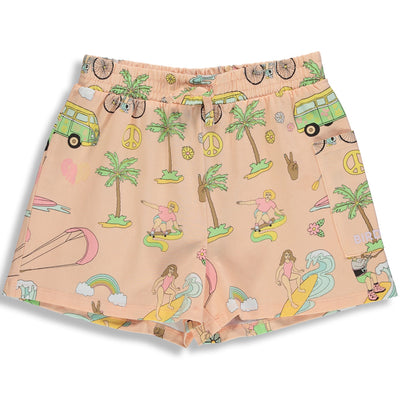 Summer Camp Shorts |Papaya Punch| Kidz