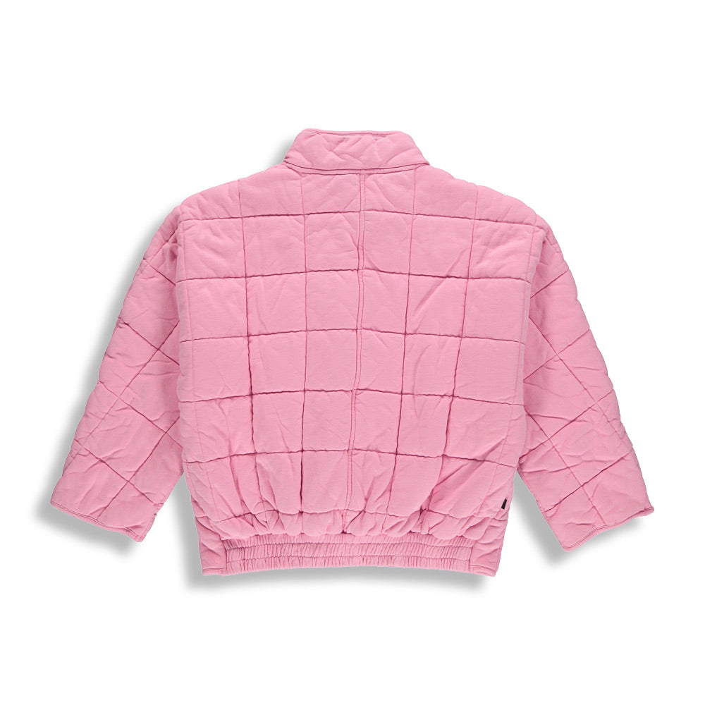 BIRDZ Puffer Sweat Jacket |Pink| Women