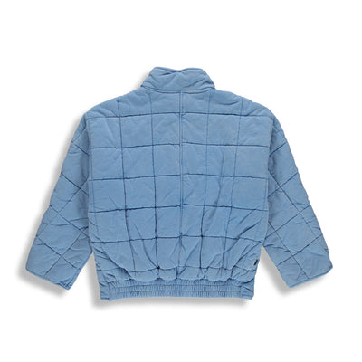 BIRDZ Puffer Sweat Jacket |Blue Radiance| Women