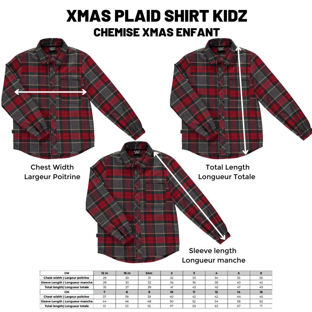 Boyz Flannel Plaid Shirt |Blue| Kidz