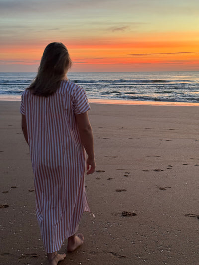 Beach dress |Sand stripes| Women