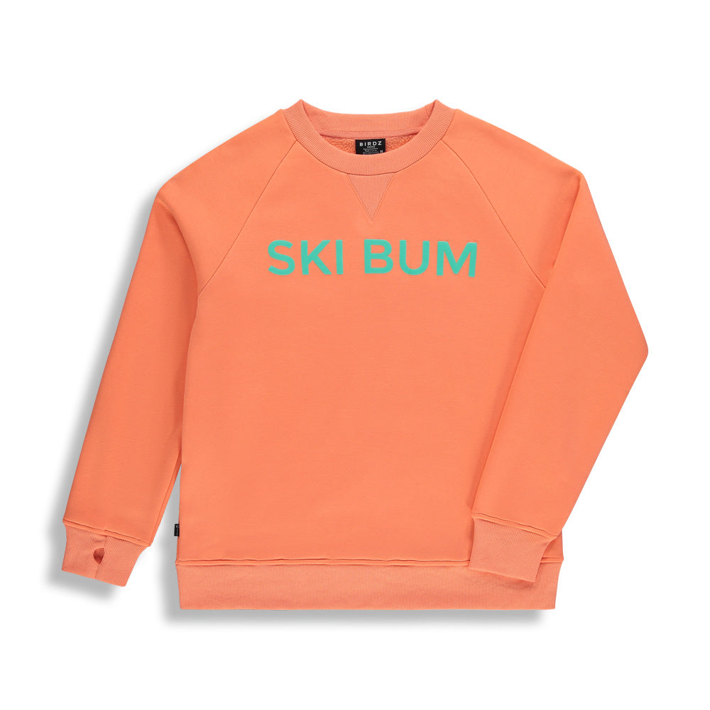 Ski Bum Sweat |Peach| Kidz