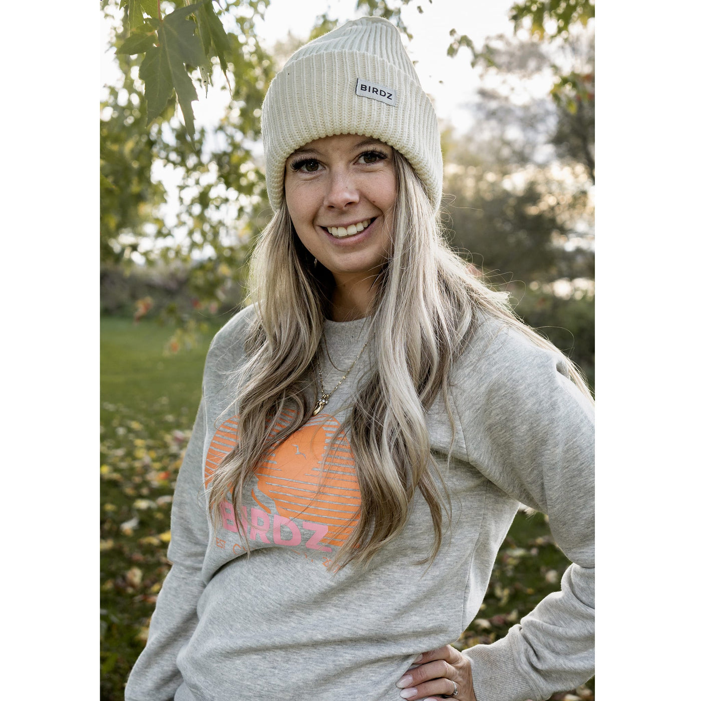 Mountain Chalet Crewneck |Marl Grey| Adult