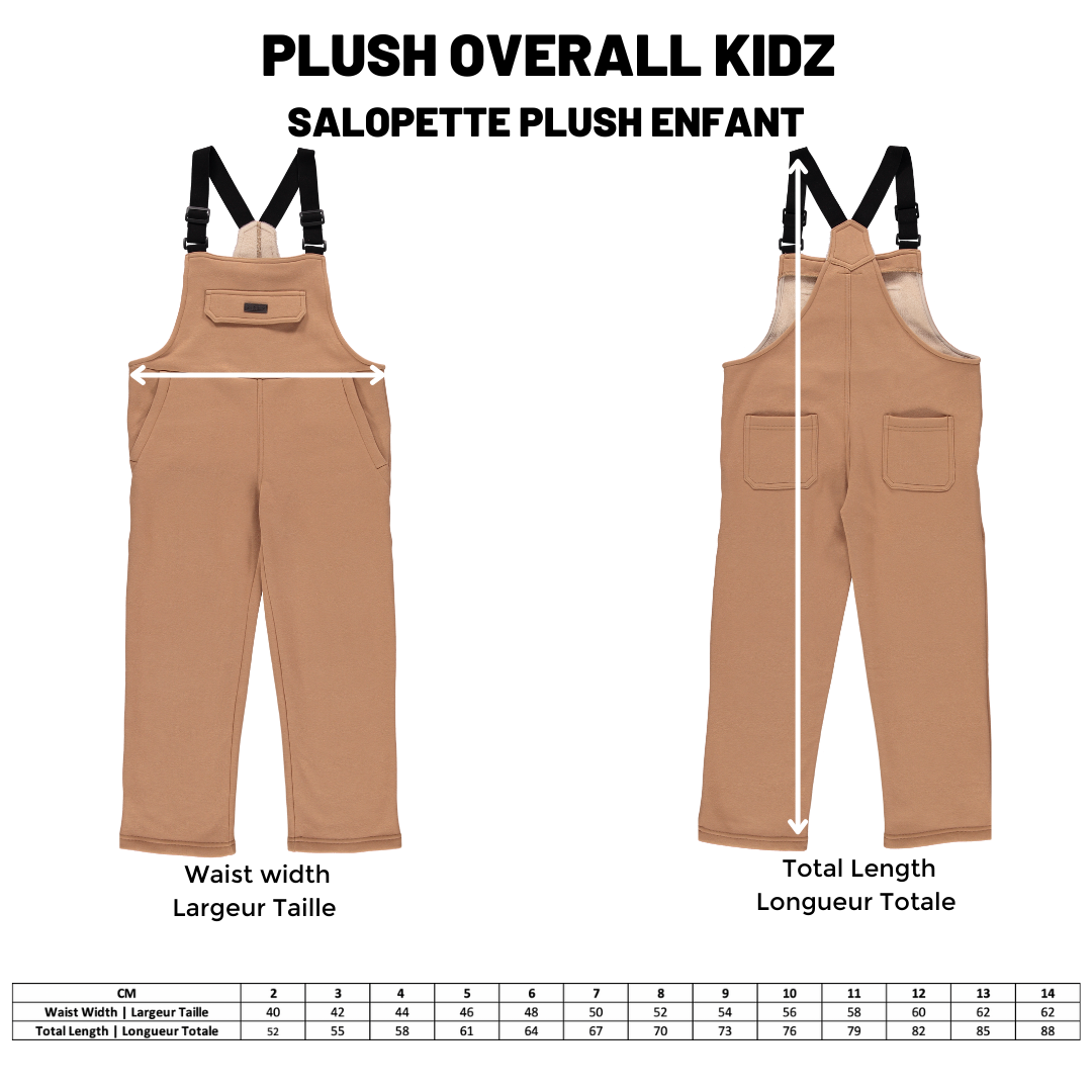 SAMPLE - Plush Overall |Sand| Kidz