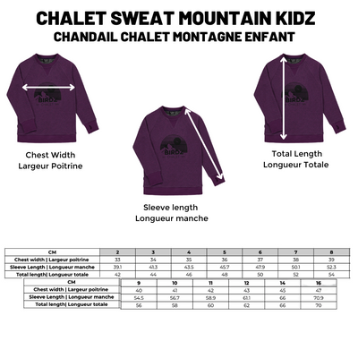 Chalet Sweat Mountain |Purple| Kidz