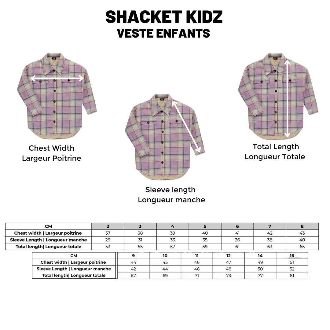 Shacket |Lilac| Kidz