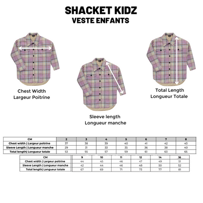 Shacket |Lilas| Enfant
