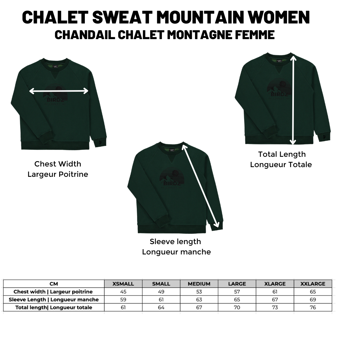 Mountain Chalet Crewneck |Black| Adult