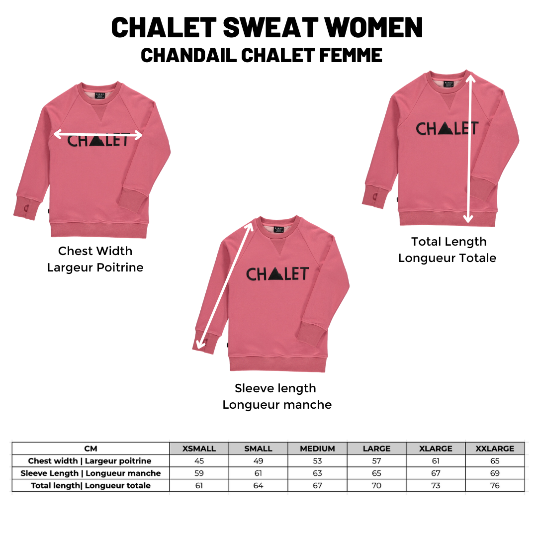 Chalet Sweat |Pink| Women & Men
