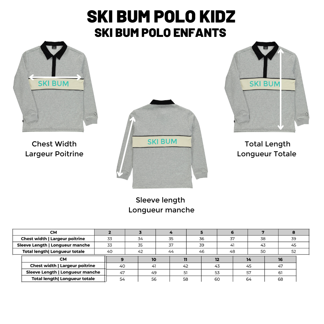 Polo Ski Bum |Gris| Enfant