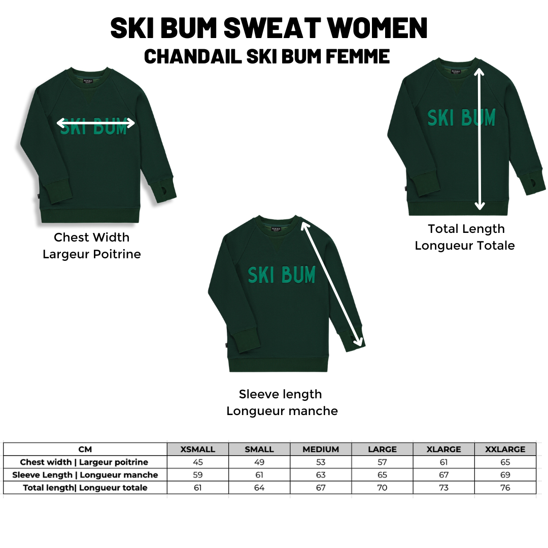 Ski Bum Sweat |Abundant Green| Women & Men