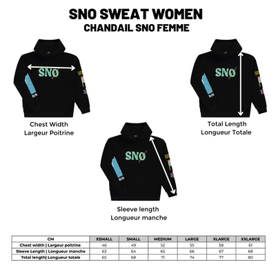SAMPLE - Sno Sweat |Black| Women
