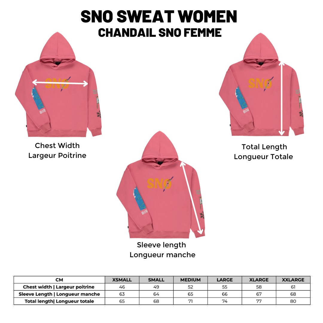 Sno Sweat |Rose| Femme