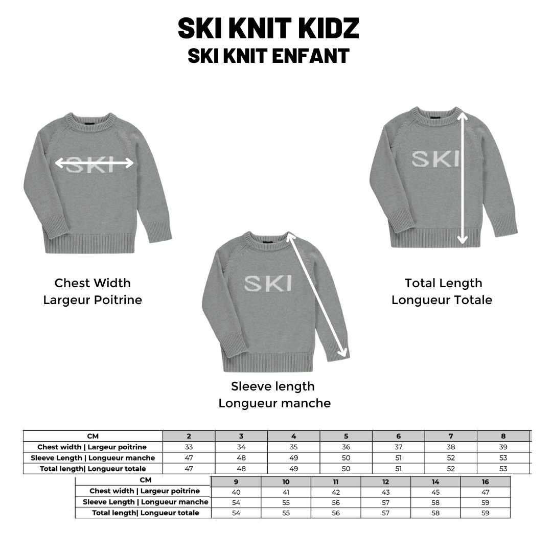 BIRDZ - Ski Knit |Gray| Kidz