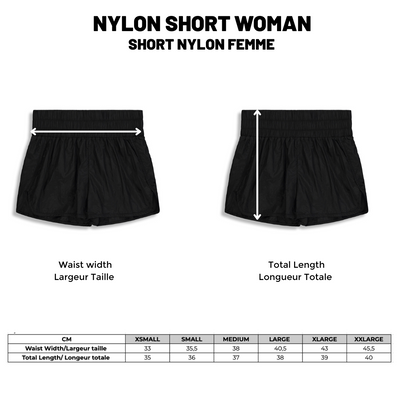 BIRDZ Nylon Short |Black| Women