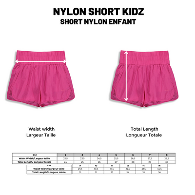 Nylon Short |Pink| Kidz