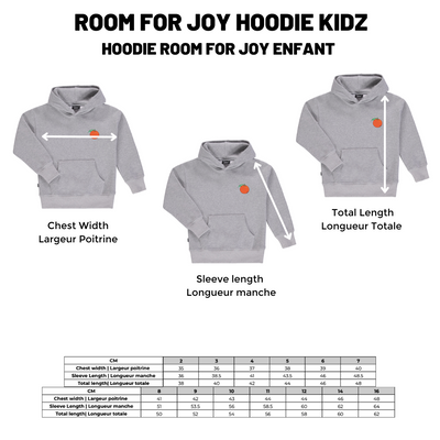 BIRDZ Hoodie Room For Joy |Gris| Enfants