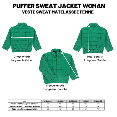 Puffer Sweat Jacket |Toucan| Women