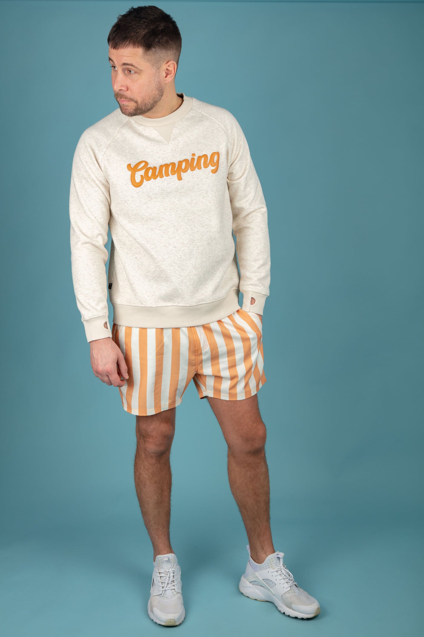 Camping sweat |Ivory| Adult