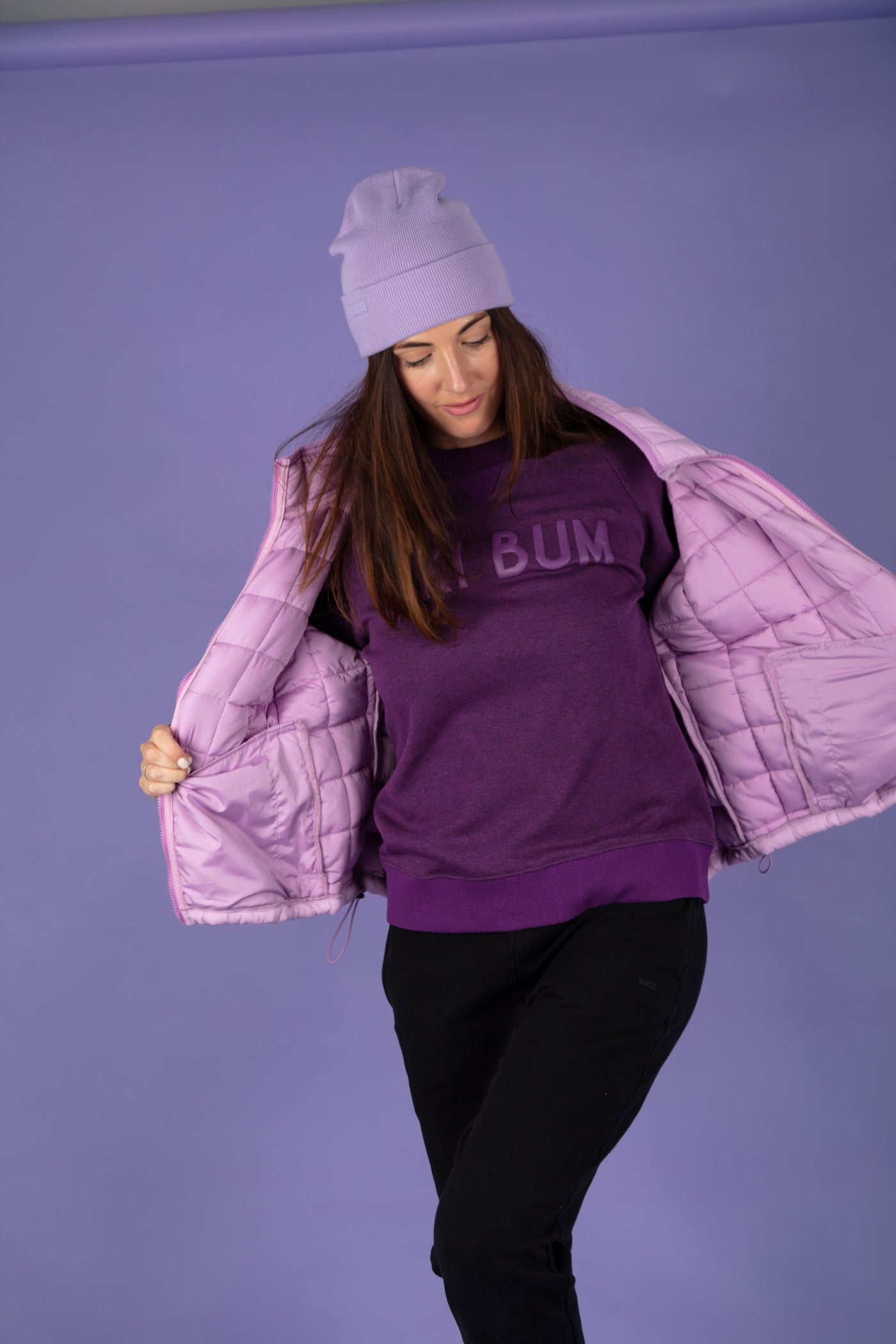Ski Bum |Mauve| Femmes & Hommes