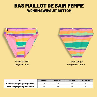 BIRDZ Bas De Maillot De Bain |Toucan| Femmes