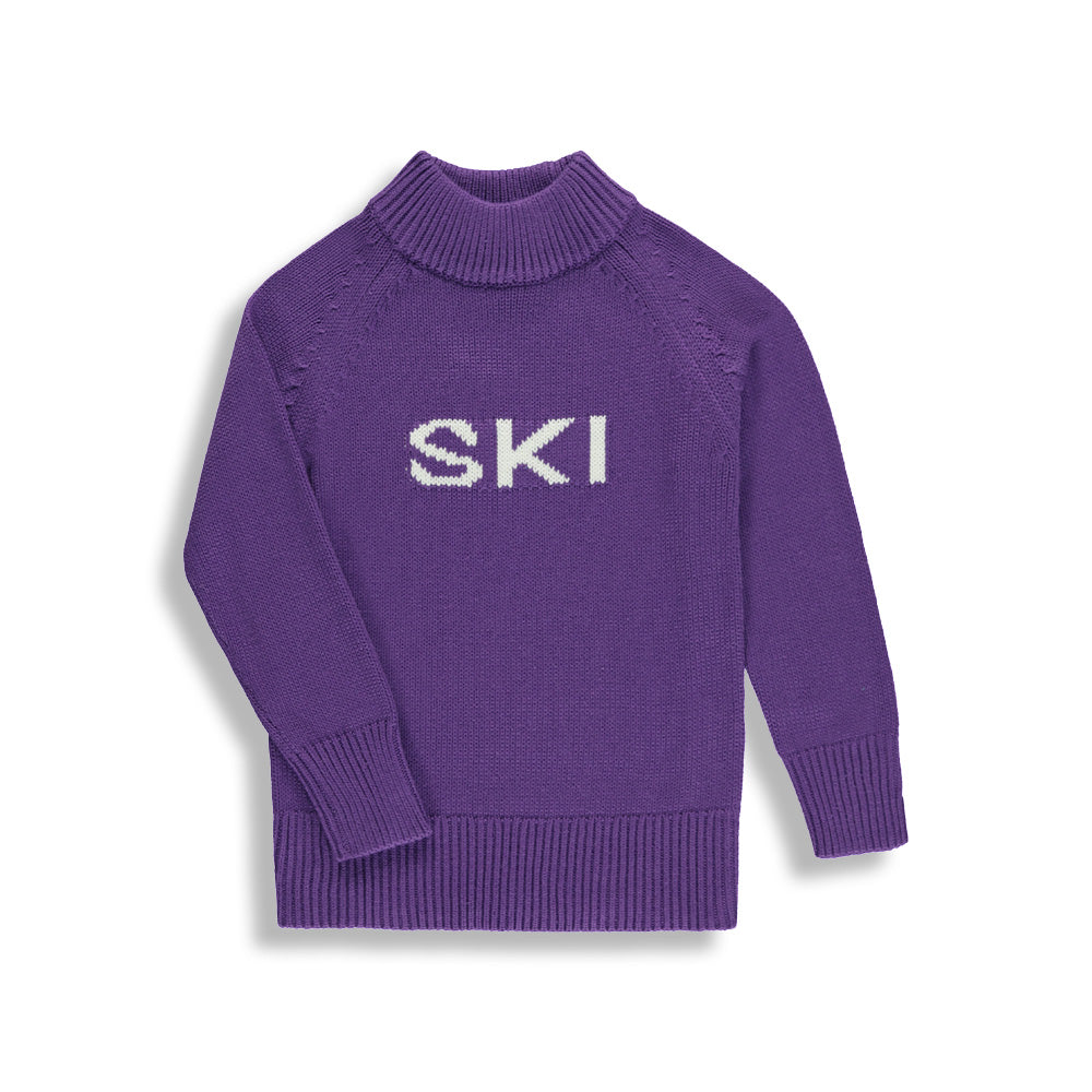 Ski knit |Purple| Kidz