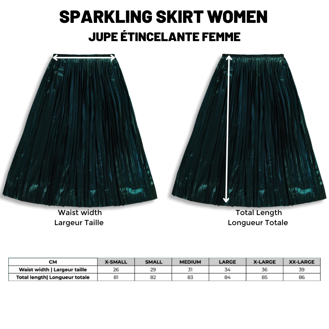 Sparkling Skirt |Quetzal Green| Women
