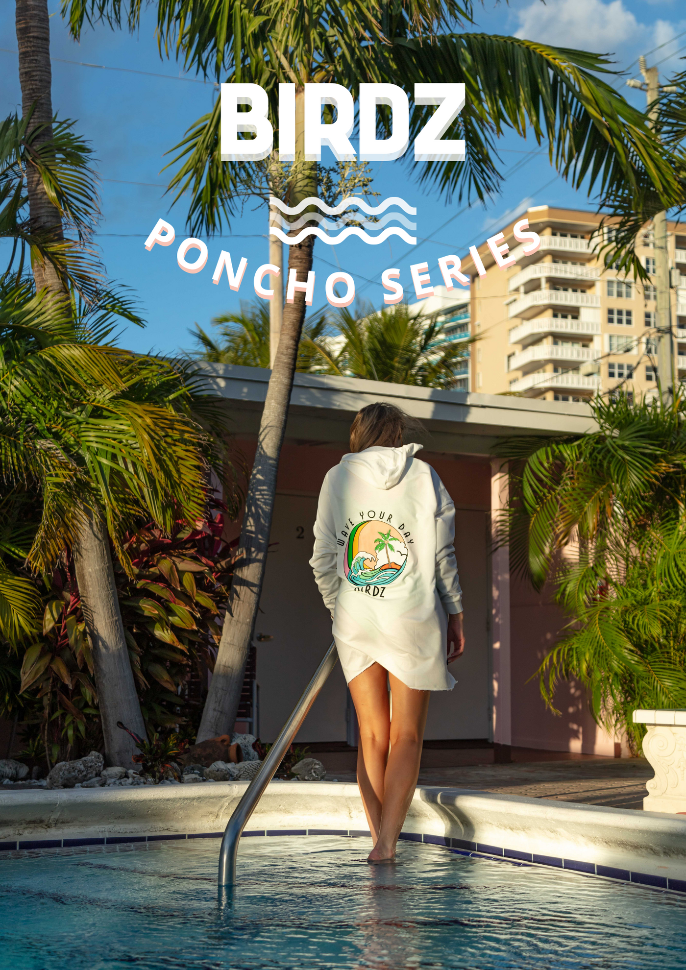 Poncho WAVE YOUR DAY- Femmes