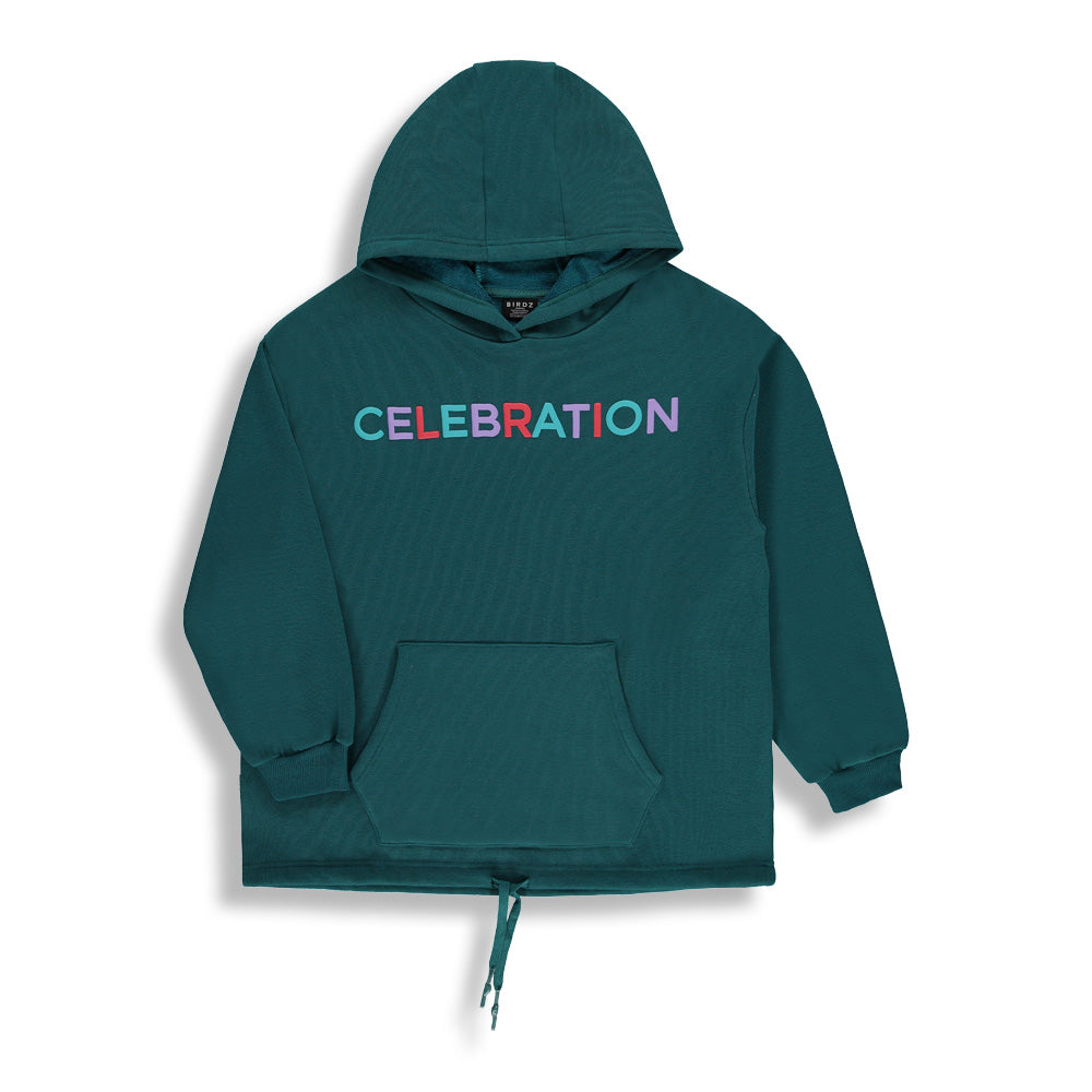 BIRDZ Celebration Hoodie |Quetzal Green| Women