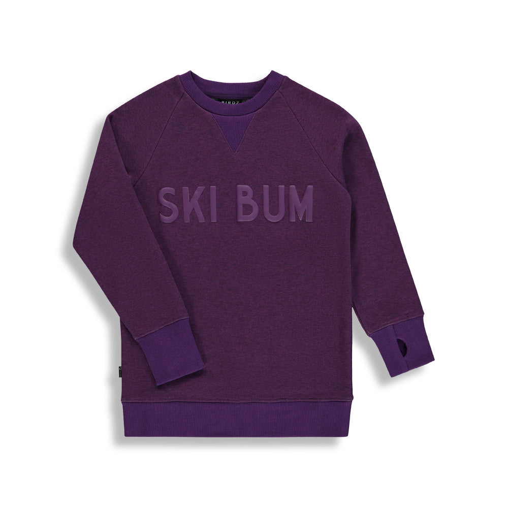 BIRDZ - Ski Bum Sweat |Purple| Kidz