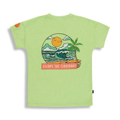 T-Shirt Sunset |Vert Patina| Enfants