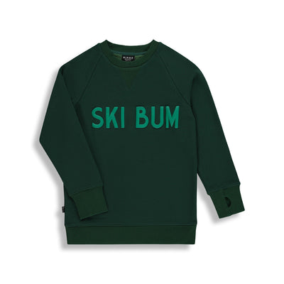 Ski Bum Sweat |Abundant Green| Kidz