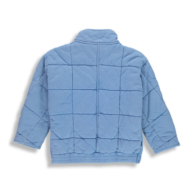 Puffer Sweat Jacket |Blue Radiance| Kidz