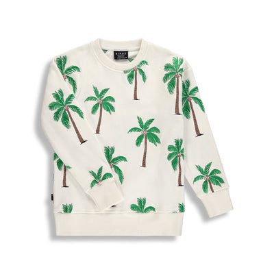 Embroidered Palm Sweat |Ivory| Women