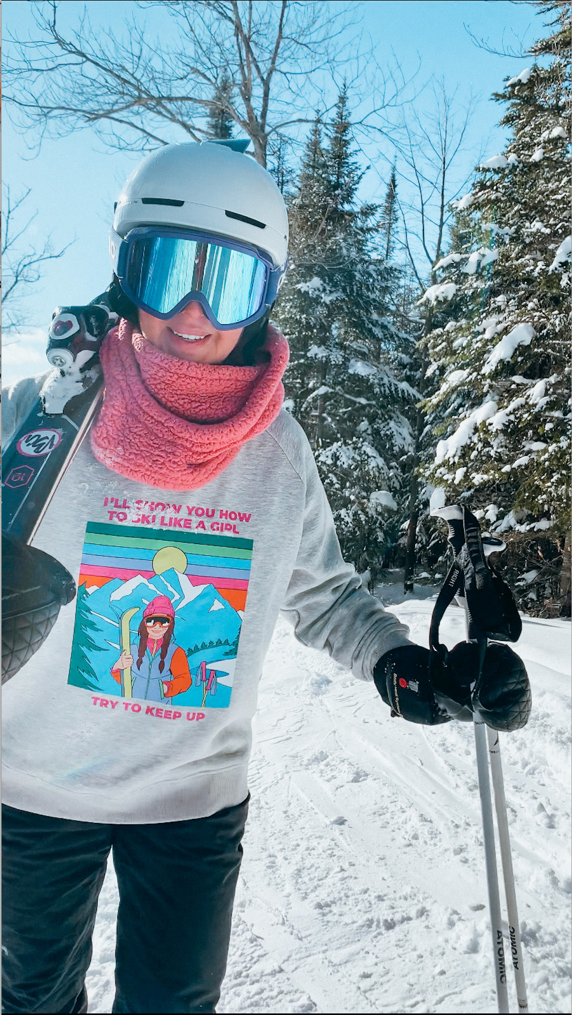 BIRDZ SKI BUM SWEAT|REDHEAD| WOMEN
