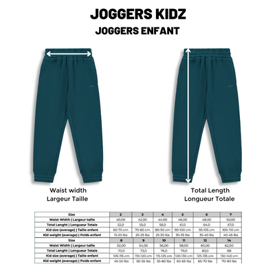 BIRDZ Joggers |Quetzal Green| Kidz