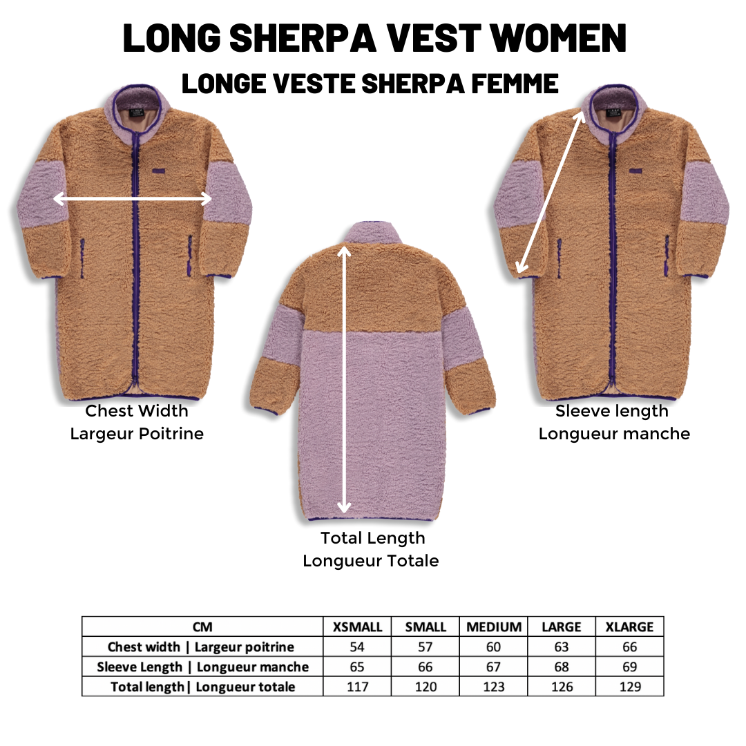 Sherpa Vest |Beige| Women