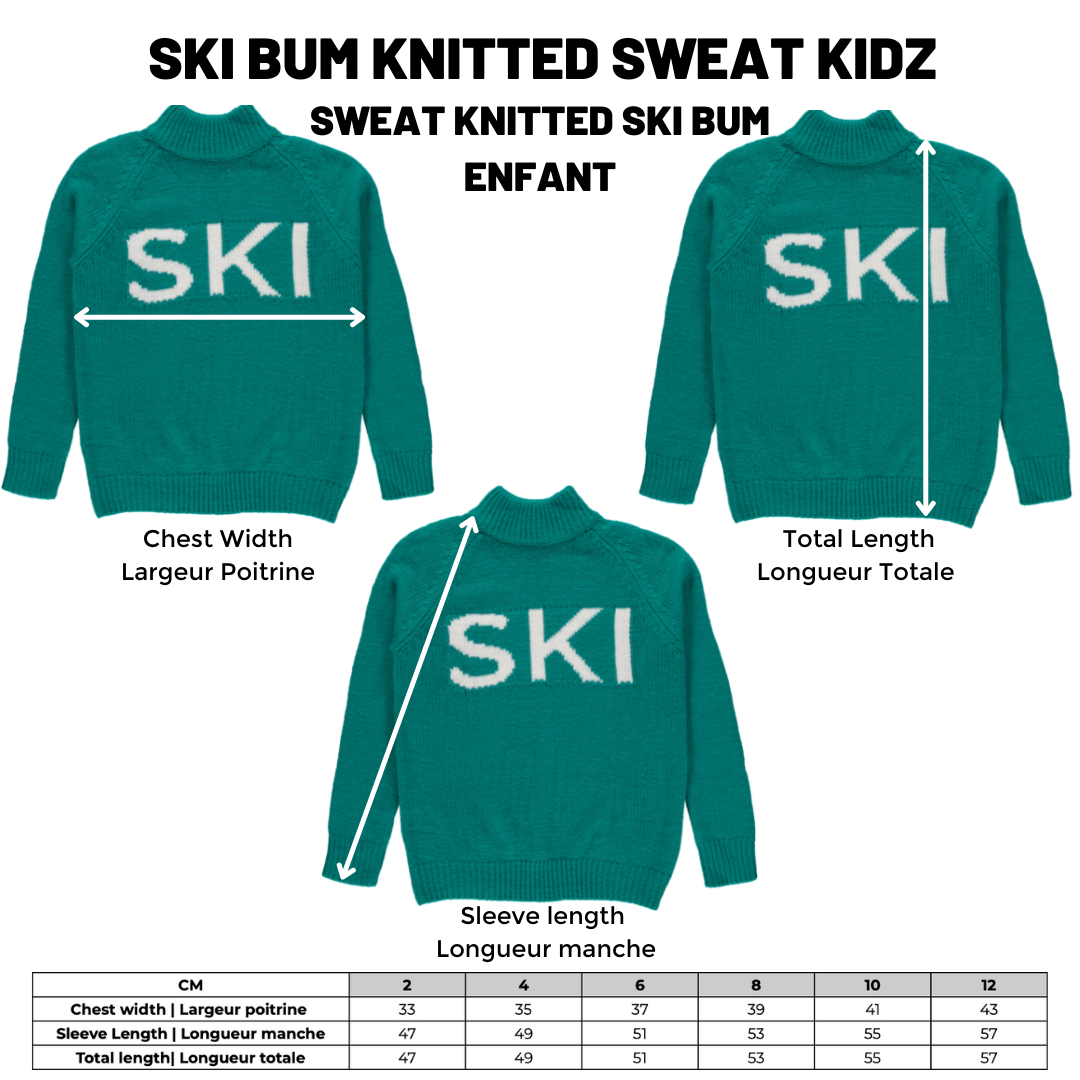 SAMPLE - Ski knit |Quetzal Green| Kidz