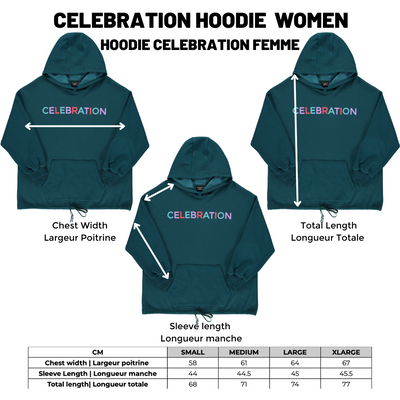 BIRDZ Celebration Hoodie |Quetzal Green| Women